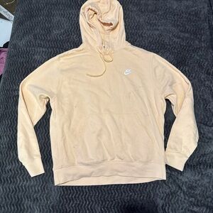 Nike Light Orange Hoodie